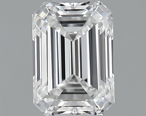 0.5 carat F-VVS2 Natūralus Emerald Deimantas (1)