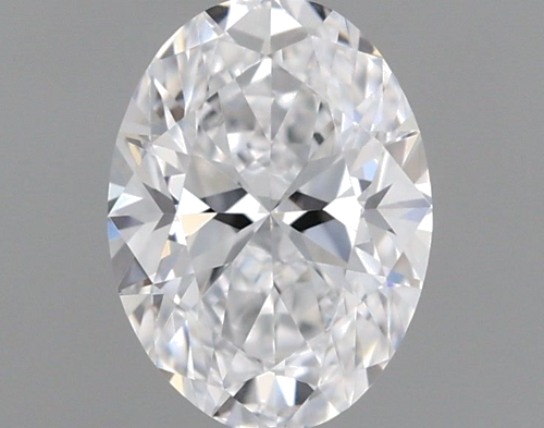 0.5 carat D-VS1 Natūralus Oval Deimantas (1)