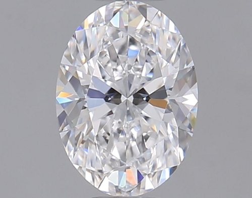 0.7 carat D-VVS2 Natūralus Oval Deimantas (1)