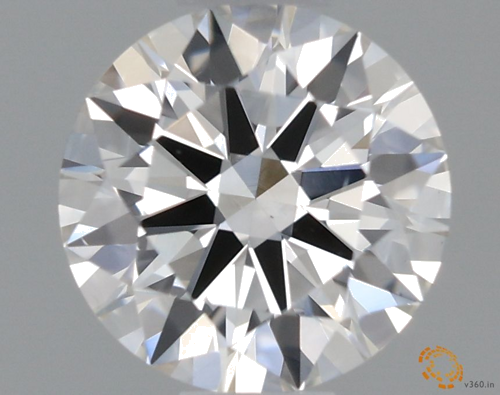 0.5 carat H-VS2 Excellent cut Natūralus Round Deimantas (1)