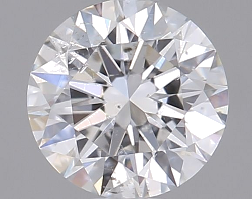 0.42 carat G-SI2 Excellent cut Natūralus Round Deimantas (1)
