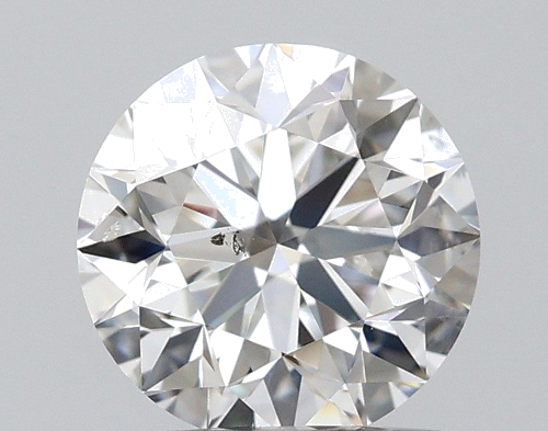 0.91 carat G-SI2 Very Good cut Natūralus Round Deimantas (1)