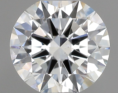 0.5 carat F-SI1 Excellent cut Natūralus Round Deimantas (1)