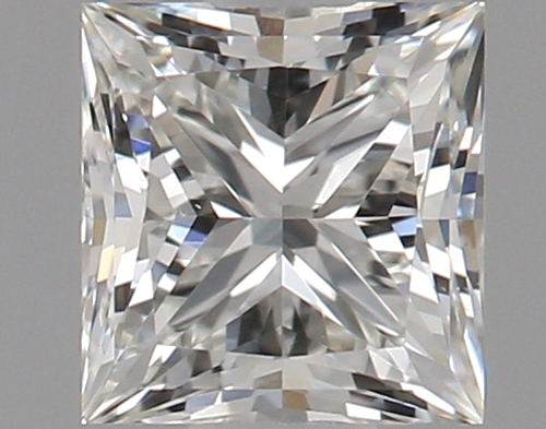 0.51 carat I-VS1 Natūralus Princess Deimantas (1)