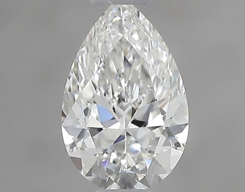 0.4 carat G-VVS1 Natūralus Pear Deimantas (1)