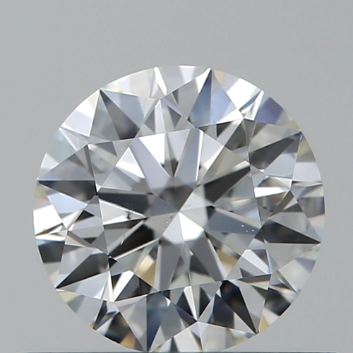 0.55 carat I-SI1 Excellent cut Natūralus Round Deimantas (1)