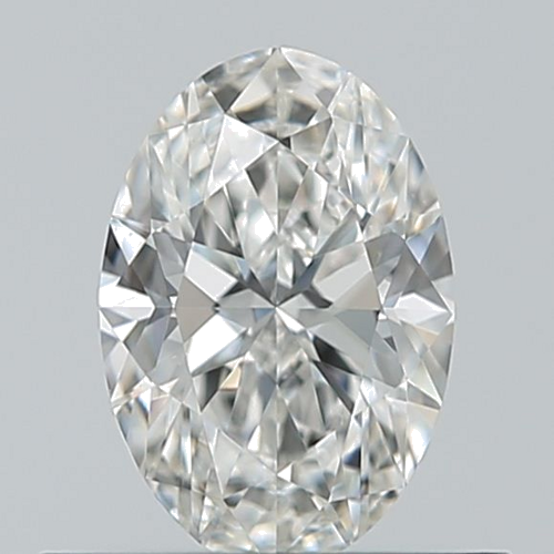 0.5 carat F-VS1 Natūralus Oval Deimantas (1)
