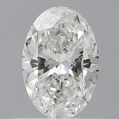 0.53 carat F-VVS2 Natūralus Oval Deimantas (1)
