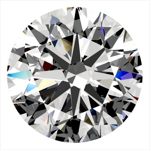 0.3 carat E-VS1 Very Good cut Natūralus Round Deimantas (1)