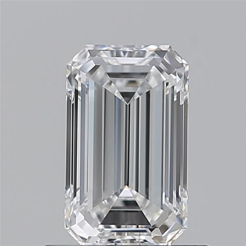 0.9 carat D-VVS2 Natūralus Emerald Deimantas (1)