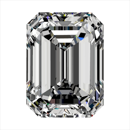 0.3 carat E-VVS2 Natūralus Emerald Deimantas (1)