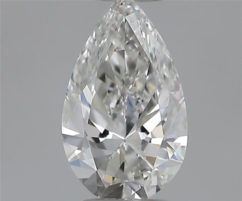 0.4 carat G-VVS2 Natūralus Pear Deimantas (1)