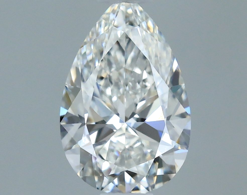 0.4 carat F-VVS1 Natūralus Pear Deimantas (1)