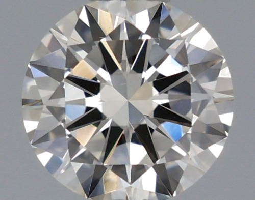 0.45 carat K-VS2 Very Good cut Natūralus Round Deimantas (1)