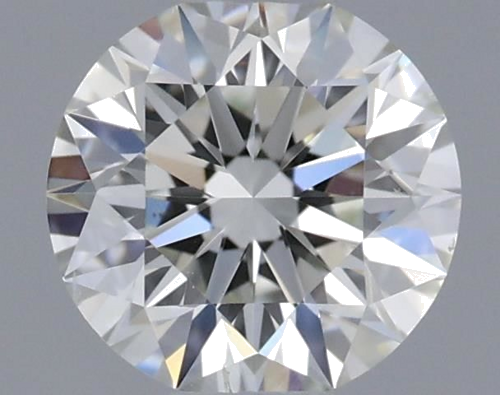 0.51 carat I-SI1 Excellent cut Natūralus Round Deimantas (1)