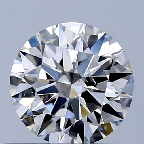 0.5 carat H-SI1 Excellent cut Natūralus Round Deimantas (1)