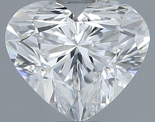 1.01 carat F-VS2 Natūralus Heart Deimantas (1)