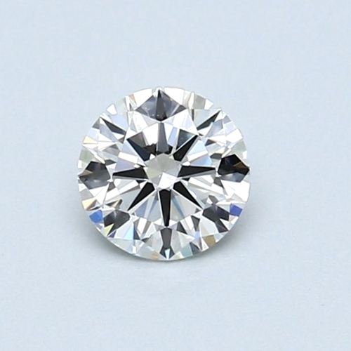 0.5 carat F-VVS2 Very Good cut Natūralus Round Deimantas (1)