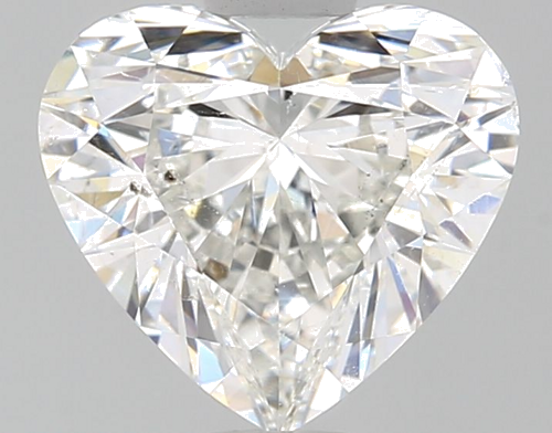 1.11 carat G-SI2 Natūralus Heart Deimantas (1)