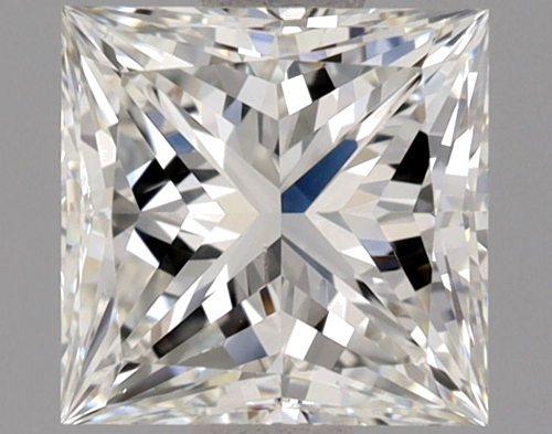 0.9 carat H-VS1 Natūralus Princess Deimantas (1)
