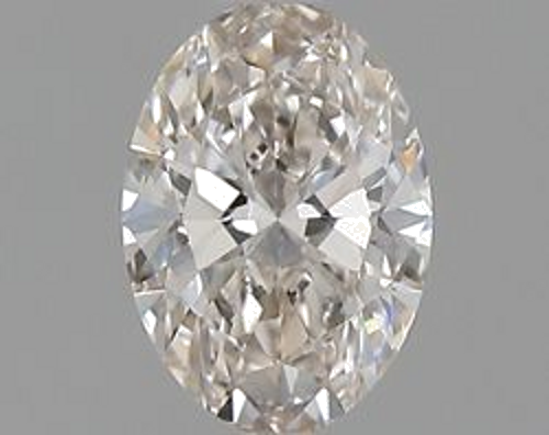 0.32 carat H-VS1 Natūralus Oval Deimantas (1)