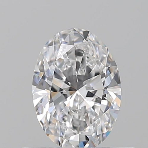 0.5 carat D-VS2 Natūralus Oval Deimantas (1)