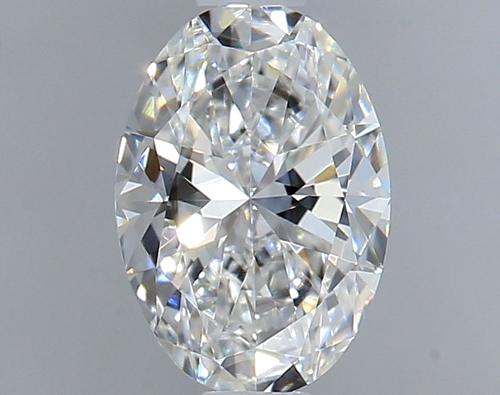 0.5 carat F-VVS1 Natūralus Oval Deimantas (1)