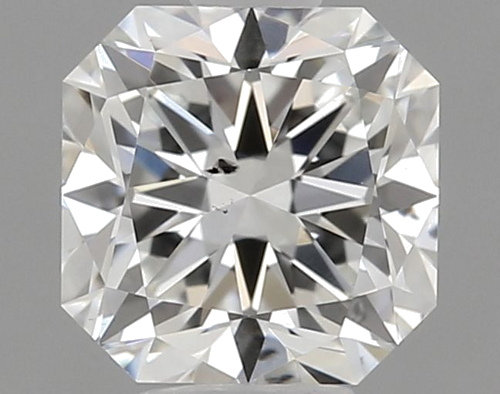 0.66 carat G-SI2 Natūralus Square Deimantas (1)