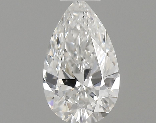 0.25 carat F-VVS2 Natūralus Pear Deimantas (1)