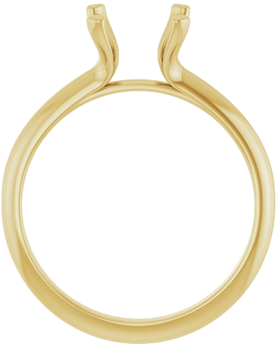 Sužadėtuvių Žiedas „Solitaire“ 14k yellow gold Square 6.5mm (2)