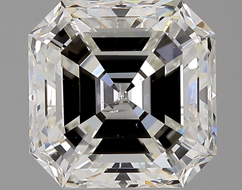 2.02 carat H-SI2 Natūralus Asscher Deimantas (1)