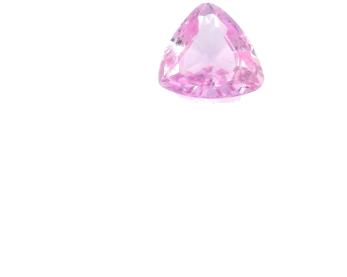 0.61 carat PINK Triangular Safyras (1)