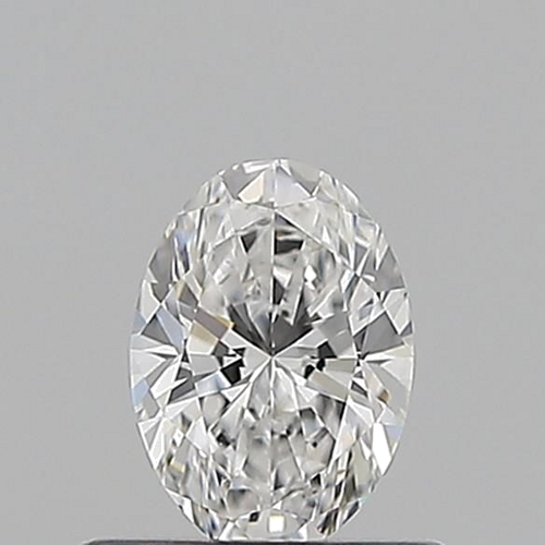 0.5 carat D-VS2 Natūralus Oval Deimantas (1)