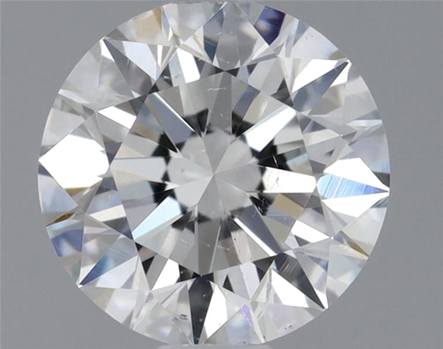 0.6 carat H-SI1 Excellent cut Natūralus Round Deimantas (1)