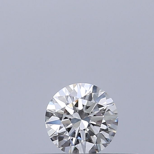 0.19 carat F-VVS2 Excellent cut Natūralus Round Deimantas (1)