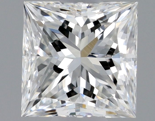 0.31 carat F-VVS2 Natūralus Princess Deimantas (1)