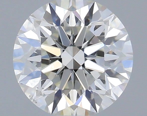 0.36 carat I-SI1 Excellent cut Natūralus Round Deimantas (1)