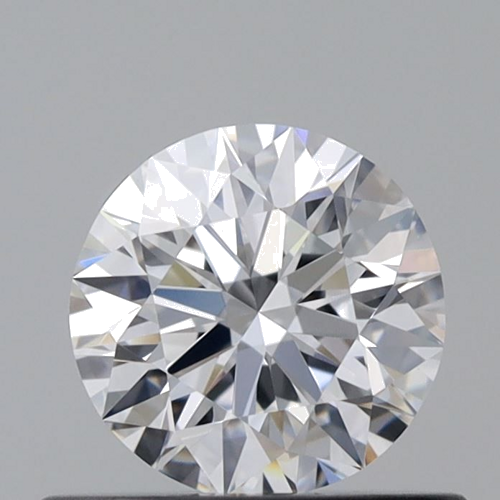 0.53 carat D-VVS1 Excellent cut Natūralus Round Deimantas (1)