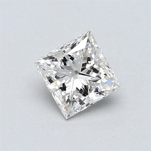 0.57 carat G-VVS1 Natūralus Princess Deimantas (1)