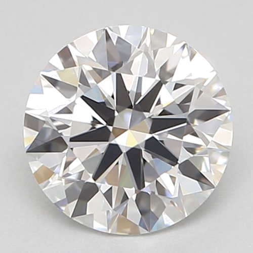 0.59 carat F-VVS1 Excellent cut Natūralus Round Deimantas (1)