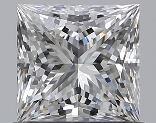 0.7 carat G-VS2 Natūralus Princess Deimantas (1)