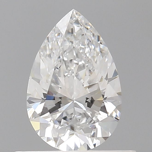 0.54 carat D-VS1 Natūralus Pear Deimantas (1)