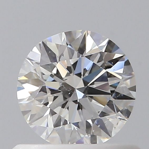 0.56 carat F-SI1 Excellent cut Natūralus Round Deimantas (1)