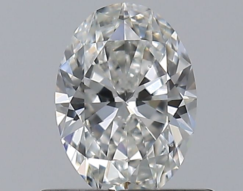 0.52 carat G-SI1 Natūralus Oval Deimantas (1)