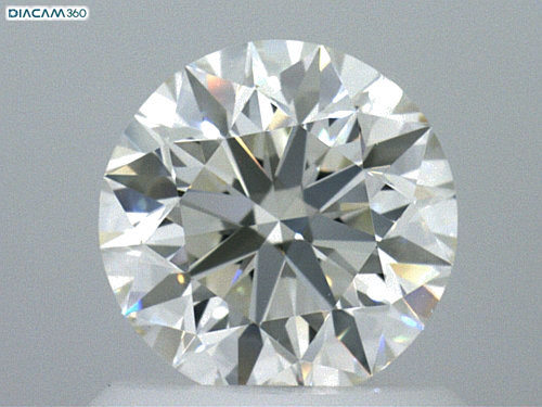 0.96 carat I-VVS1 Excellent cut Natūralus Round Deimantas (1)