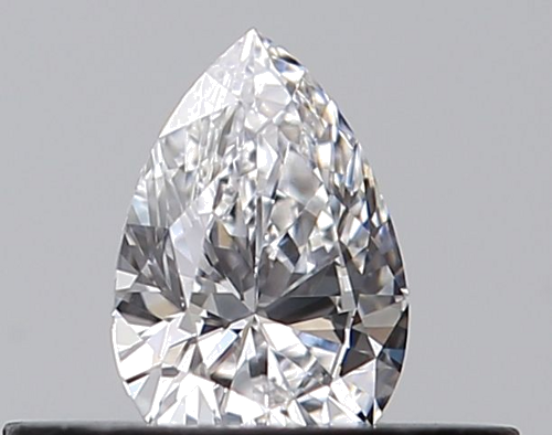 0.24 carat D-VS1 Natūralus Pear Deimantas (1)