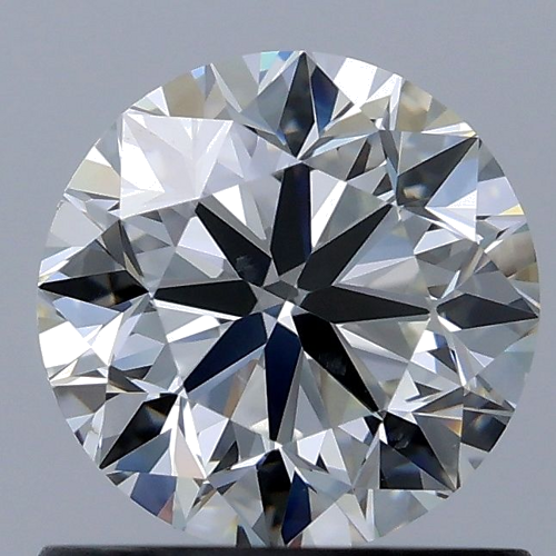0.91 carat I-SI1 Very Good cut Natūralus Round Deimantas (1)