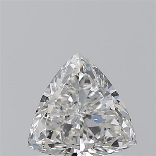 0.96 carat G-SI2 Natūralus Triangular Deimantas (1)