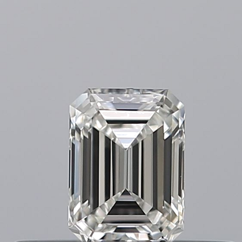 0.24 carat F-VVS2 Natūralus Emerald Deimantas (1)