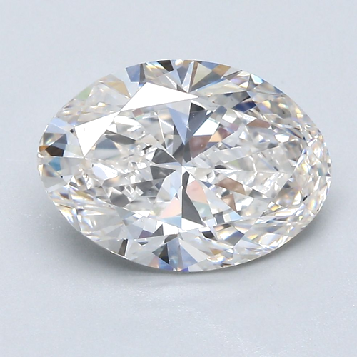 3.01 carat I-SI1 Natūralus Oval Deimantas (1)